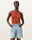 Rina Crew Neck Sleeveless Tank Top