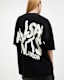 Orlando Logo Print Oversized T-Shirt