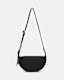 Half Moon Nylon Crossbody Bag