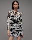Giorgia Jackie Floral Mesh Dress