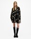 Mindy Oversized Oto Floral Mini Dress