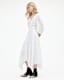 Aviana V-Neck Broderie Maxi Dress