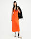Bryony Slim Fit V-Neck Midi Slip Dress