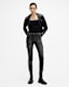 Duran Mid-Rise Skinny Cargo Denim Jeans