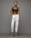 Yara Relaxed Fit Coated Joggers
