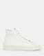 Tana Leather High Top Trainers