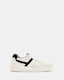 Vix Low Top Round Toe Leather Trainers