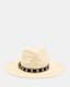 Delilah Straw Fedora Eyelet Hat