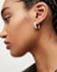 Pearl Beaded Chunky Hoop Earrings