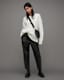 Jen Mid-Rise Leather Jogger Trousers