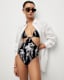 Peri Mia Cut-Out Floral Swimsuit