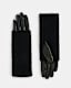 Jesse Leather Knitted Cuff Gloves