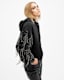 Lennon Tassel Embellished Sleeve Hoodie