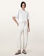 Mila Tapered Cargo Denim Trousers