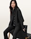Ryder Funnel Neck Leather Jacket