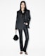 Haldan Slim Bootcut Coated Denim Jeans