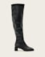 Avril Knee High Leather Boots
