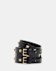 Sonia Studded Double Leather Belt