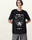 Dawn Wolf Print Relaxed Fit T-Shirt