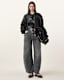 Dana Leather Bomber Jacket
