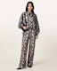 Charli Wide Leg Snake Print Trousers