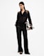 Tyler Wide Leg Lace Trim Trousers