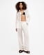 Jade Linen Wide Leg Trousers