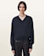 Julieana V Neck Wool Jumper