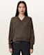 Julieana V Neck Wool Jumper