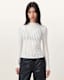 Aki Long Sleeve Funnel Neck T-Shirt