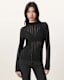 Aki Long Sleeve Funnel Neck T-Shirt