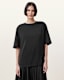 Amelie Satin Relaxed Fit T-Shirt