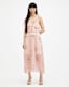 Saffron Kora Floral Print Midi Dress