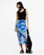Nora Inspiral Mesh Midi Skirt