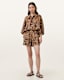 Charli Leopard Print Shorts
