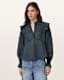 Heather Lace Trim Top