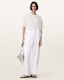 Becca Linen Barrel Leg Trousers