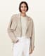 Ophelia Cropped Suede Jacket