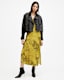 Tiana Slim Fit Printed Midi Slip Dress