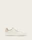 Underground Leather Low Top Trainers