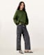Peggy Zip Sleeve Relaxed Fit Sweatshirt