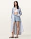 Eliana High Rise Denim Shorts