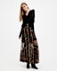 Bryn Embellished Panelled Maxi Skirt