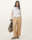 Becca Denim Voluminous Leg Trousers