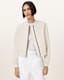 Orten Leather Bomber Jacket