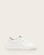 Vix Low Top Round Toe Leather Trainers