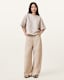 Jett Barrel Leg Linen Blend Trousers