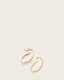 Serpent Textured Ring Set