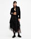 Jen Tulle Asymmetric Maxi Skirt