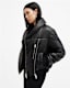 Lauren Leather Puffer Jacket